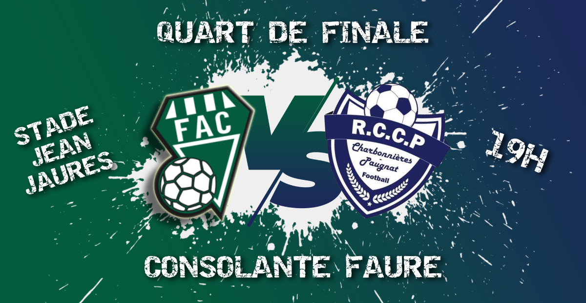 Quart de finale consolante faure