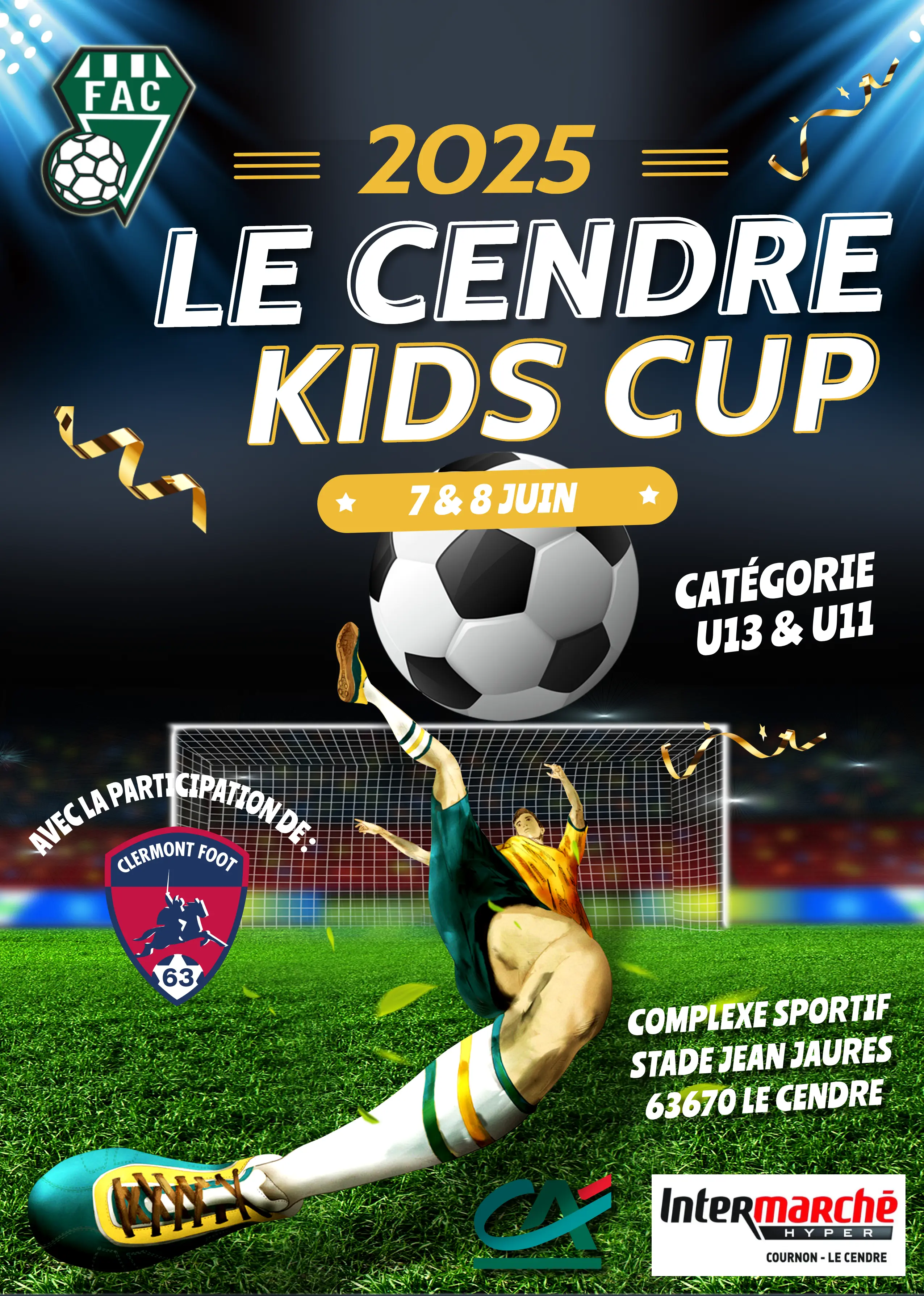 Affiche Le Cendre Kids Cup 2025