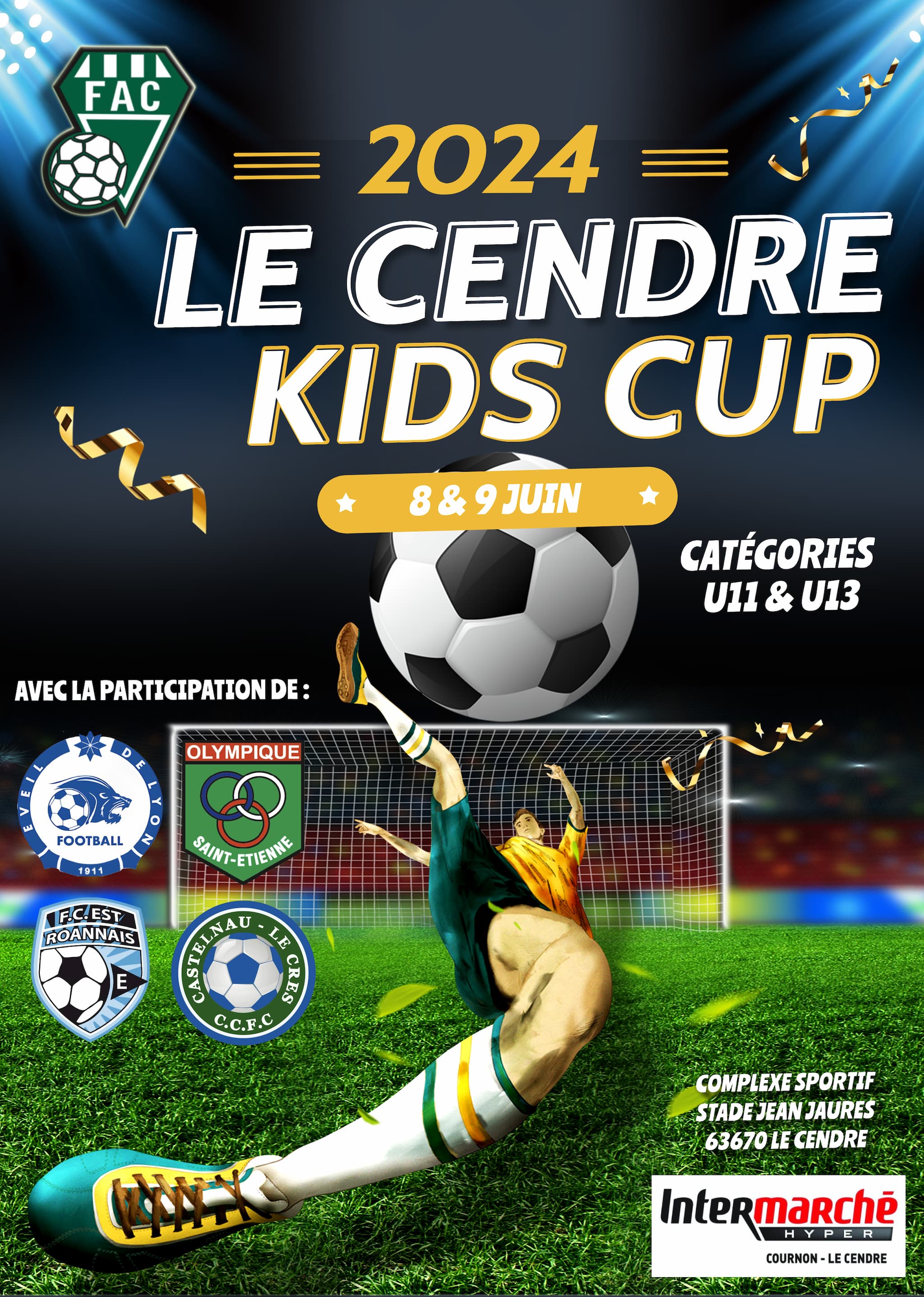 Affiche Le Cendre Kids Cup 2024
